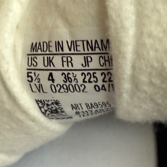 Adidas Gazelle W Black Suede Size US 5.5 UK 4 - Picture 6 of 11